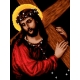 Haft krzyżykowy - Jezus Chrystus z krzyżem (7327)