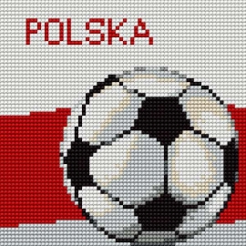 Haft krzyżykowy - POLSKA - Piłka nożna