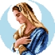 Obrazek do haftu krzyżykowego Maryja (No 5690)