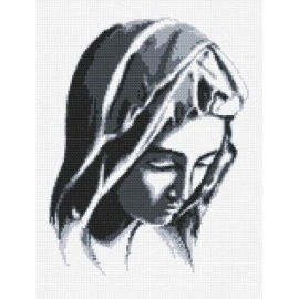 Obrazek do haftu krzyżykowego - Pieta (98272)