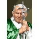 Haft krzyżykowy - do wyboru: kanwa z nadrukiem, nici Ariadna/DMC, wzór graficzny - Papież Jan Pawel II (No 7071) VI