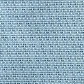 Kanwa AIDA 14ct (54 oczek/10 cm) kolor błękitny tkanina do haftu krzyżykowego 