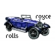 Haft krzyżykowy - do wyboru: kanwa z nadrukiem, nici Ariadna/DMC, wzór graficzny - Rolls-Royce (No 5815)