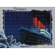 Haft krzyżykowy - do wyboru: kanwa z nadrukiem, nici Ariadna/DMC, wzór graficzny - Titanic (No 7099)
