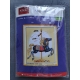 Haft krzyżykowy - Koń z karuzeli - zestaw do haftu na gładkiej kanwie